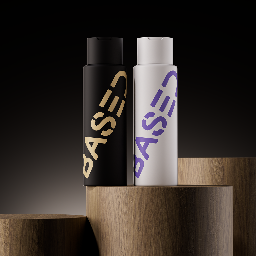 BASED Shower Duo on wooden plinths