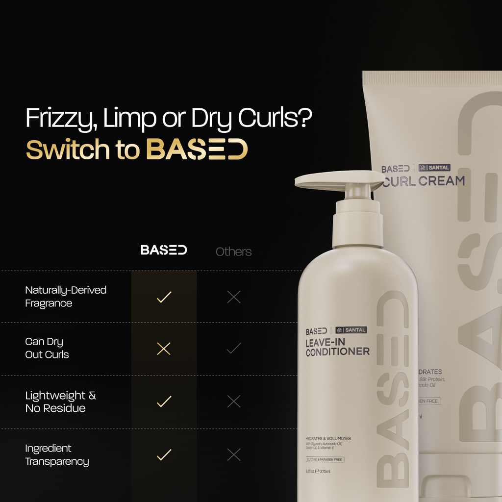 Curly Duo Workday Morning Grooming Routine