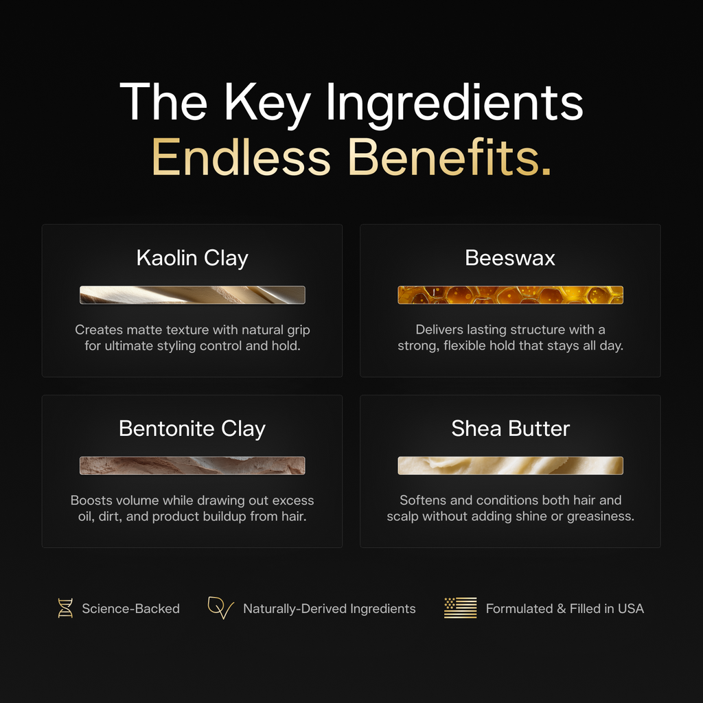 Hair Clay Friday Evening Grooming Lineup