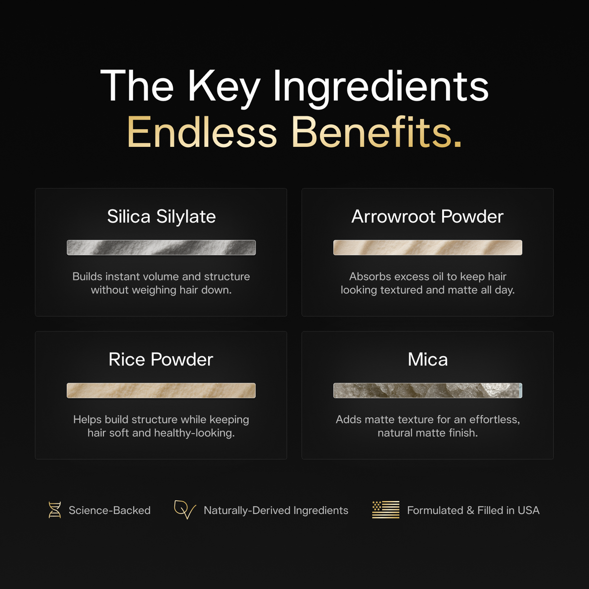 Texture Powder Morning Grooming Picks
