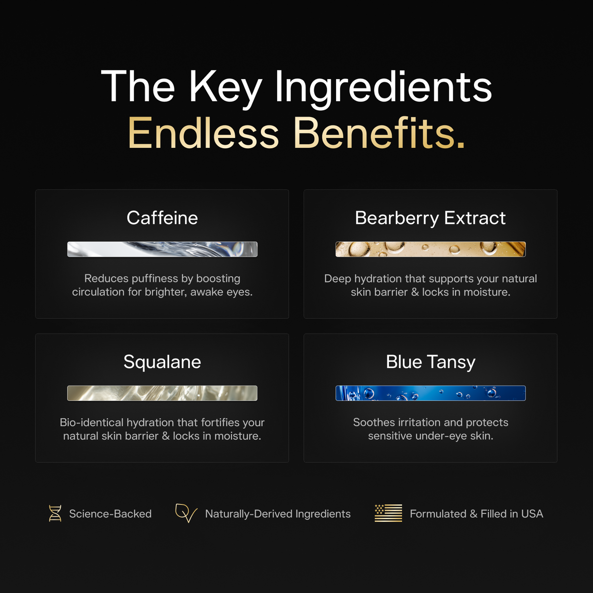 Under Eye Elixir Late Evening Grooming Basics